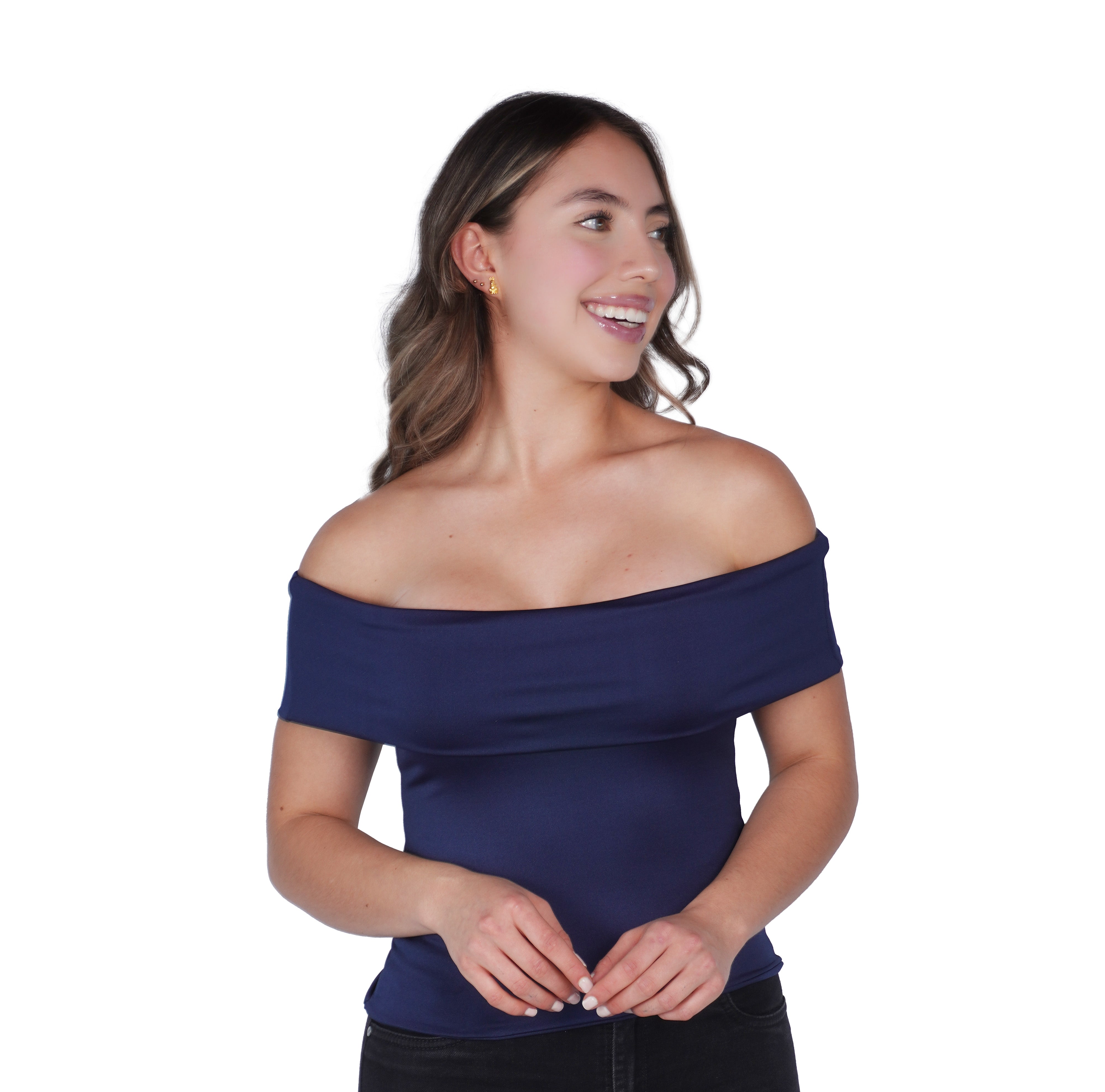 Top Premium Vanti Azul Oscuro