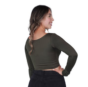 Top Premium Aven Verde Militar