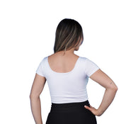 Top Premium Cuadrado Blanco