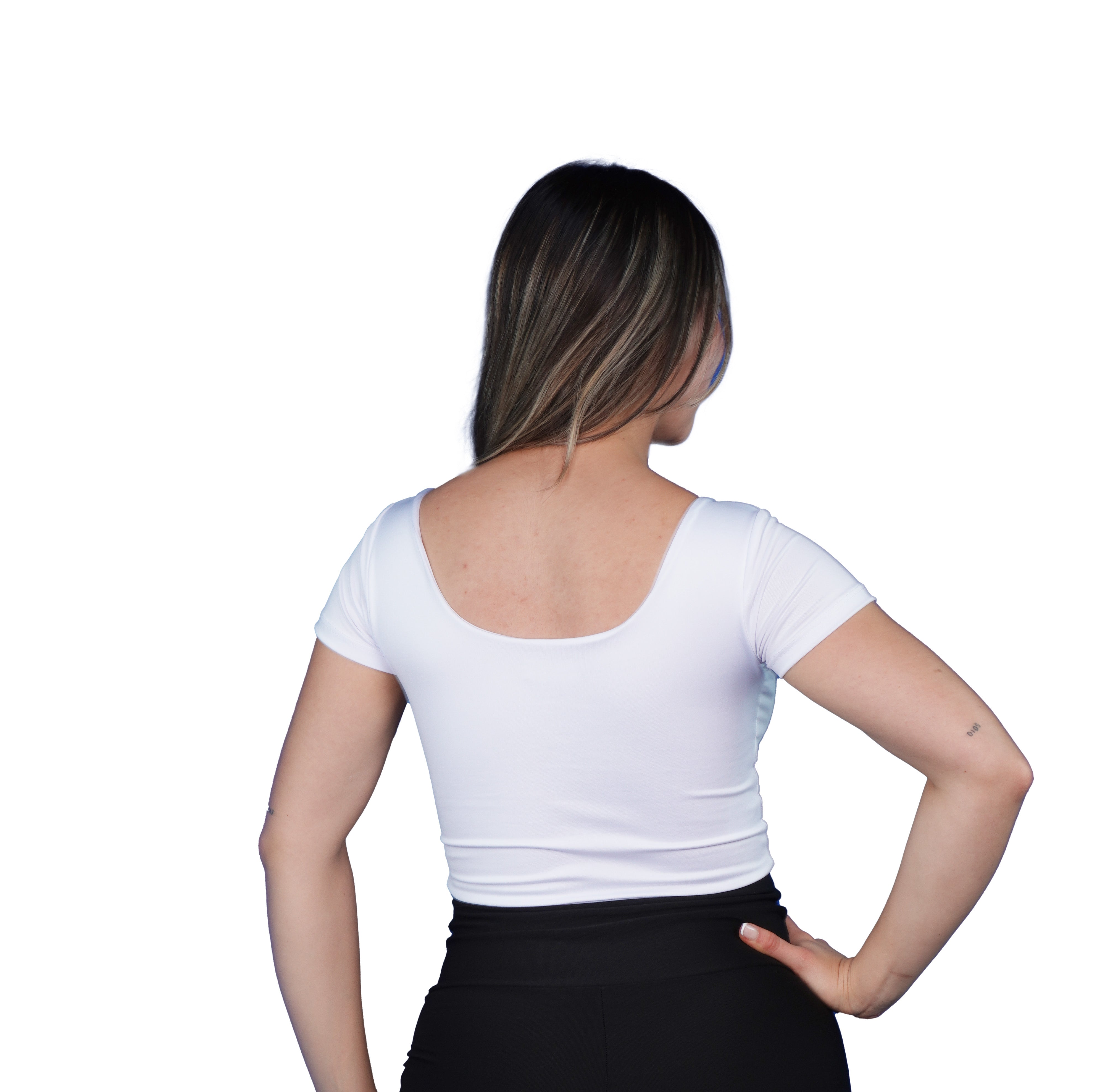 Top Premium Cuadrado Blanco