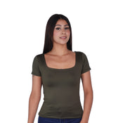 Top Premium Lili Verde Militar