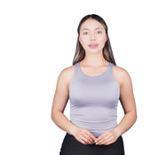 Top Premium Recto Largo Gris