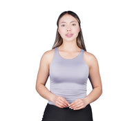 Top Premium Recto Largo Gris