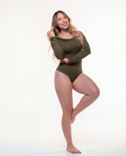 Body Premium Francia Verde Militar