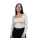 Body Premium Flor Camel