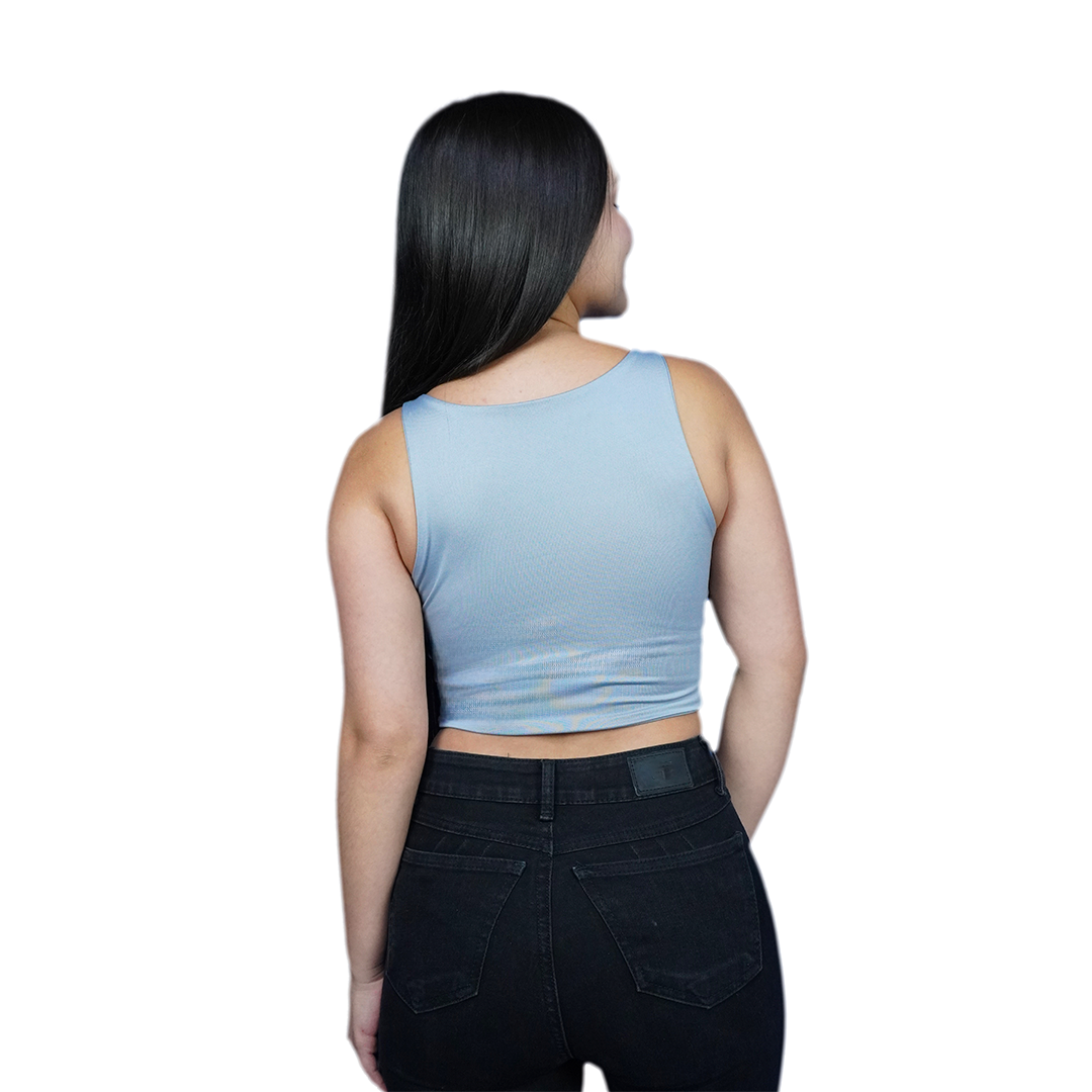 Crop Top Premium Hera Gris