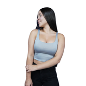 Crop Top Premium Hera Gris