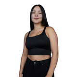 Crop Top Premium Hera Negro