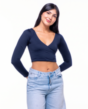 Top Premium Aven Azul Oscuro