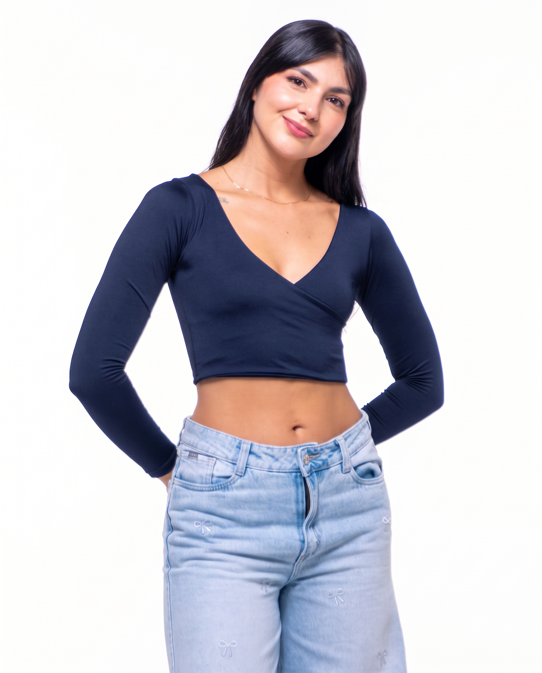 Top Premium Aven Azul Oscuro
