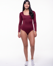 Body Premium Flor Vinotinto