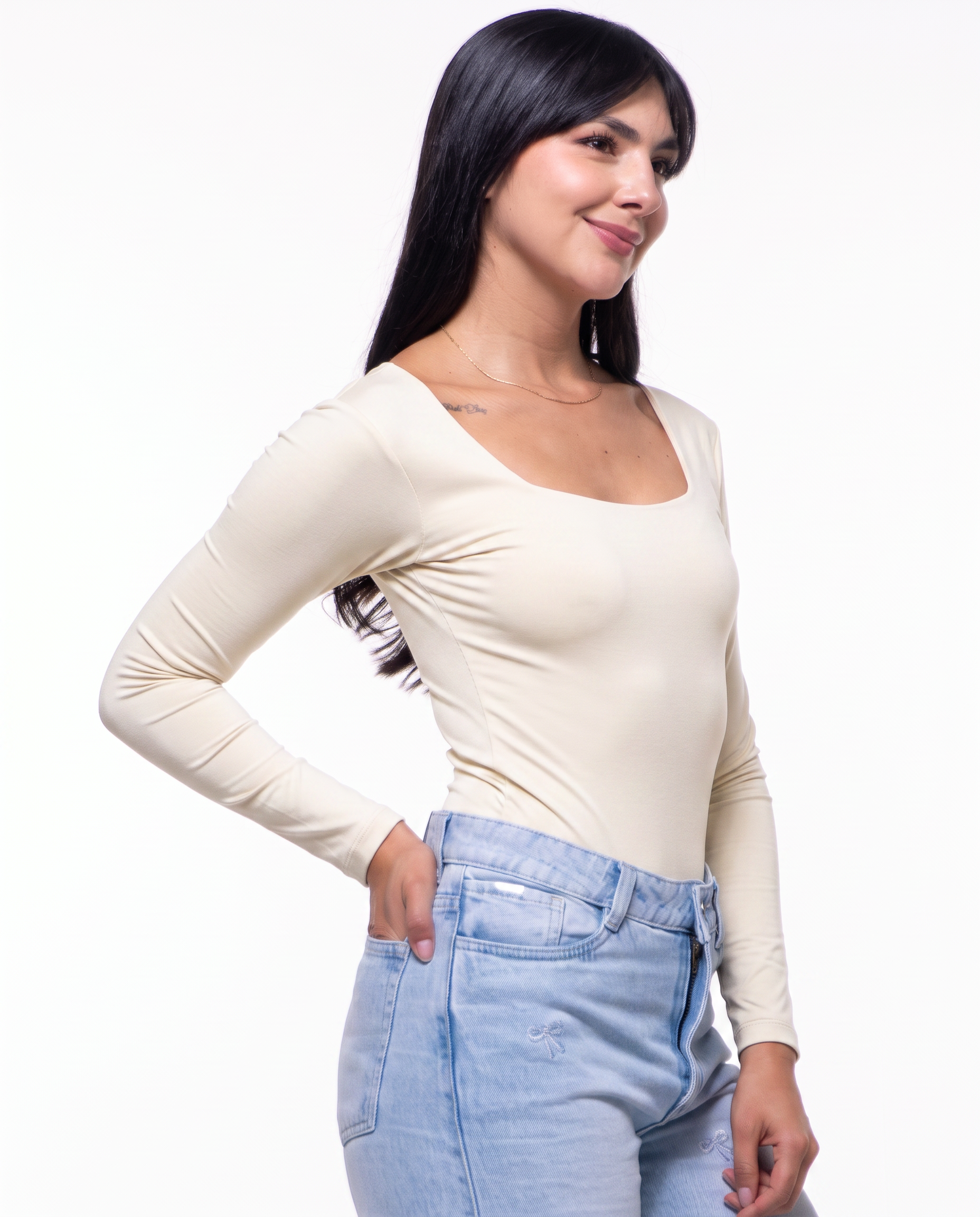 Body Premium Flor Crema