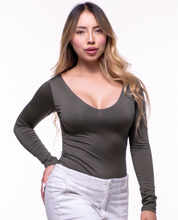 Body Premium Milu Verde Militar