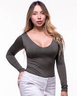 Body Premium Milu Verde Militar