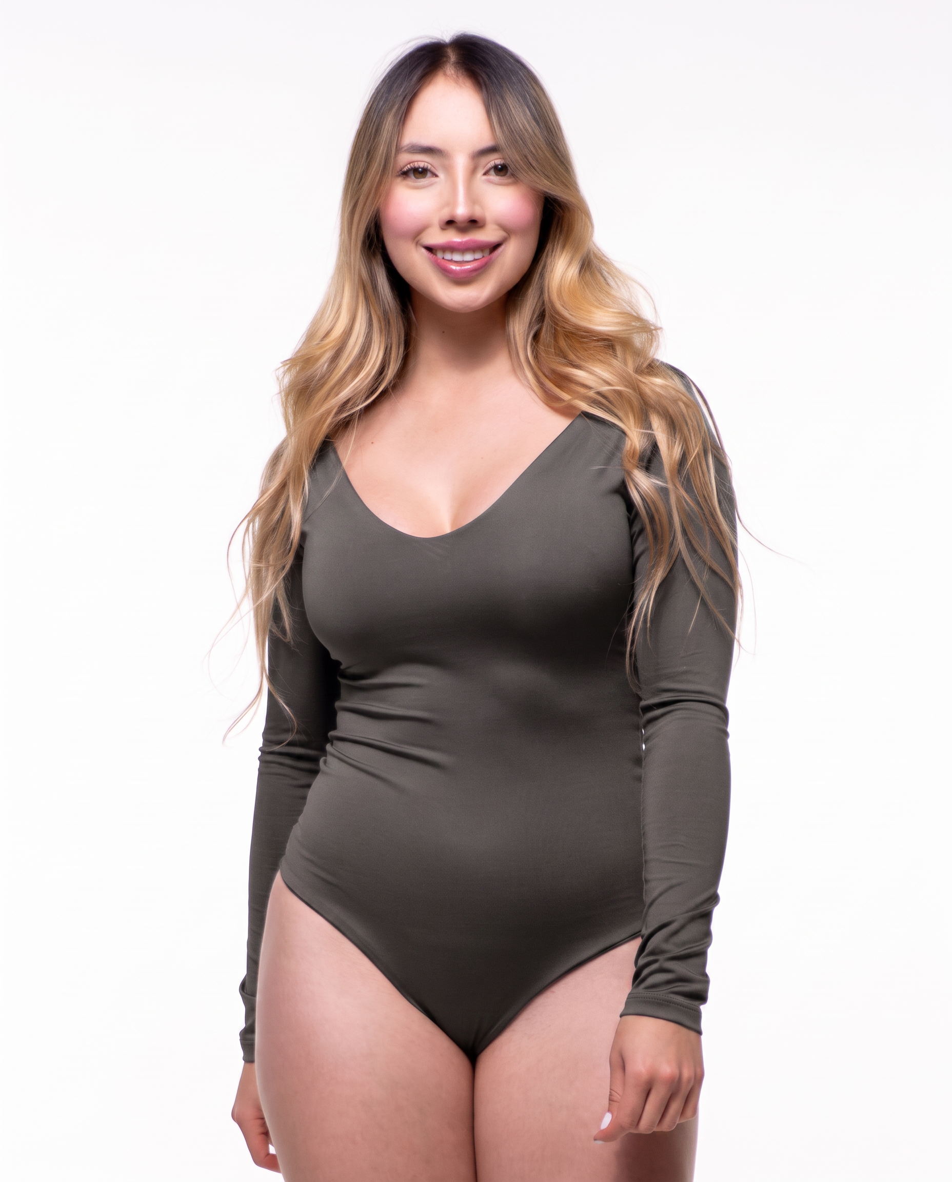 Body Premium Milu Verde Militar