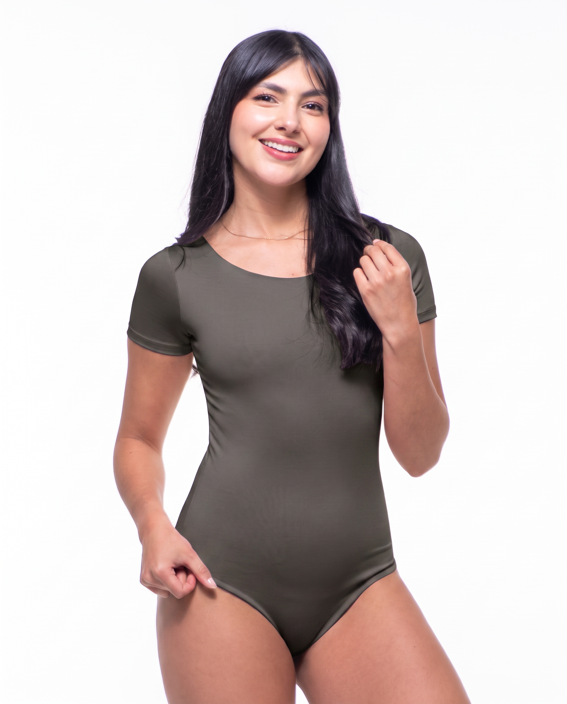 Body Premium Cora Verde Militar