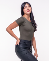 Body Premium Cora Verde Militar