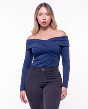Body Premium Paula Azul Oscuro