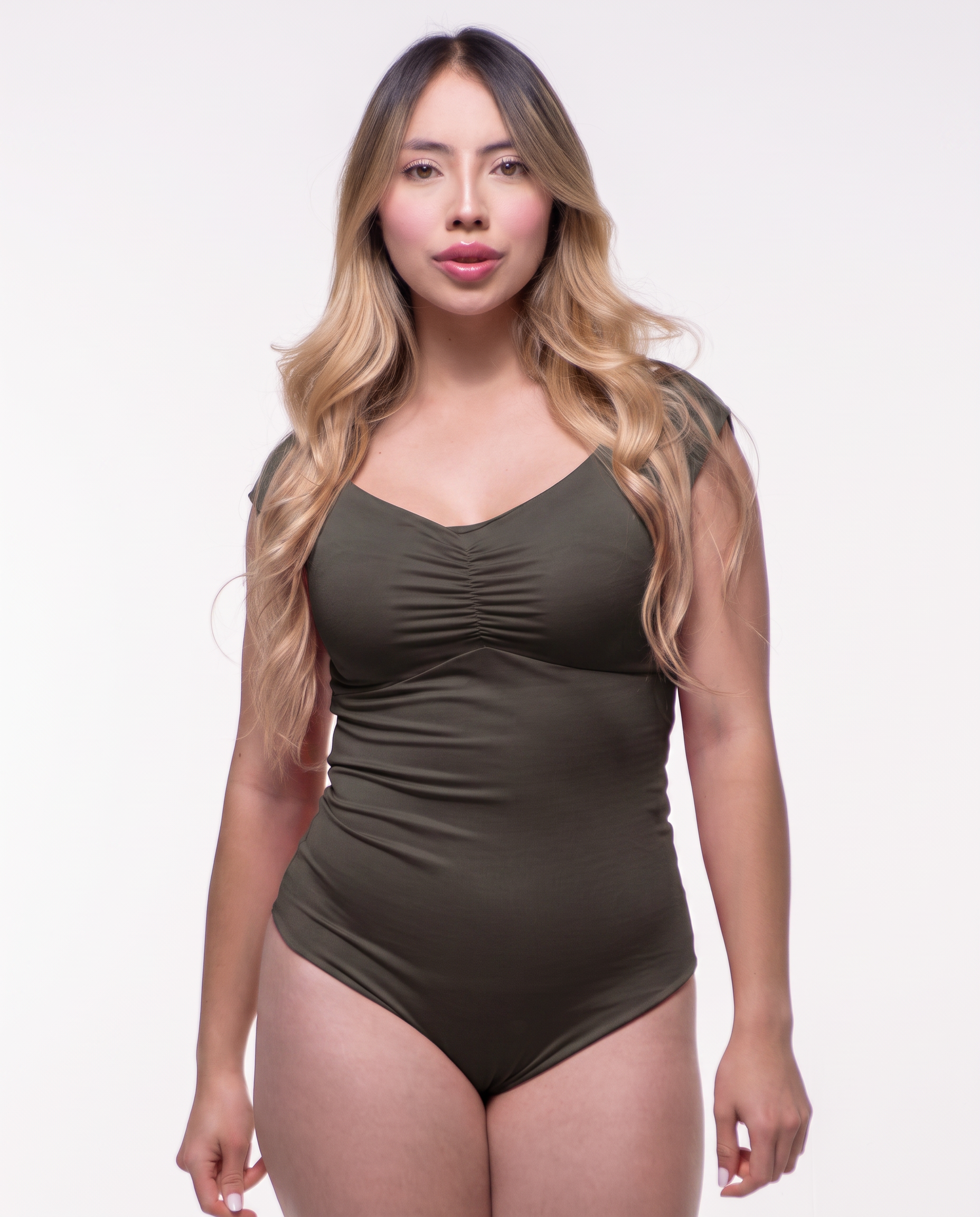 Body Premium Maya Verde Militar