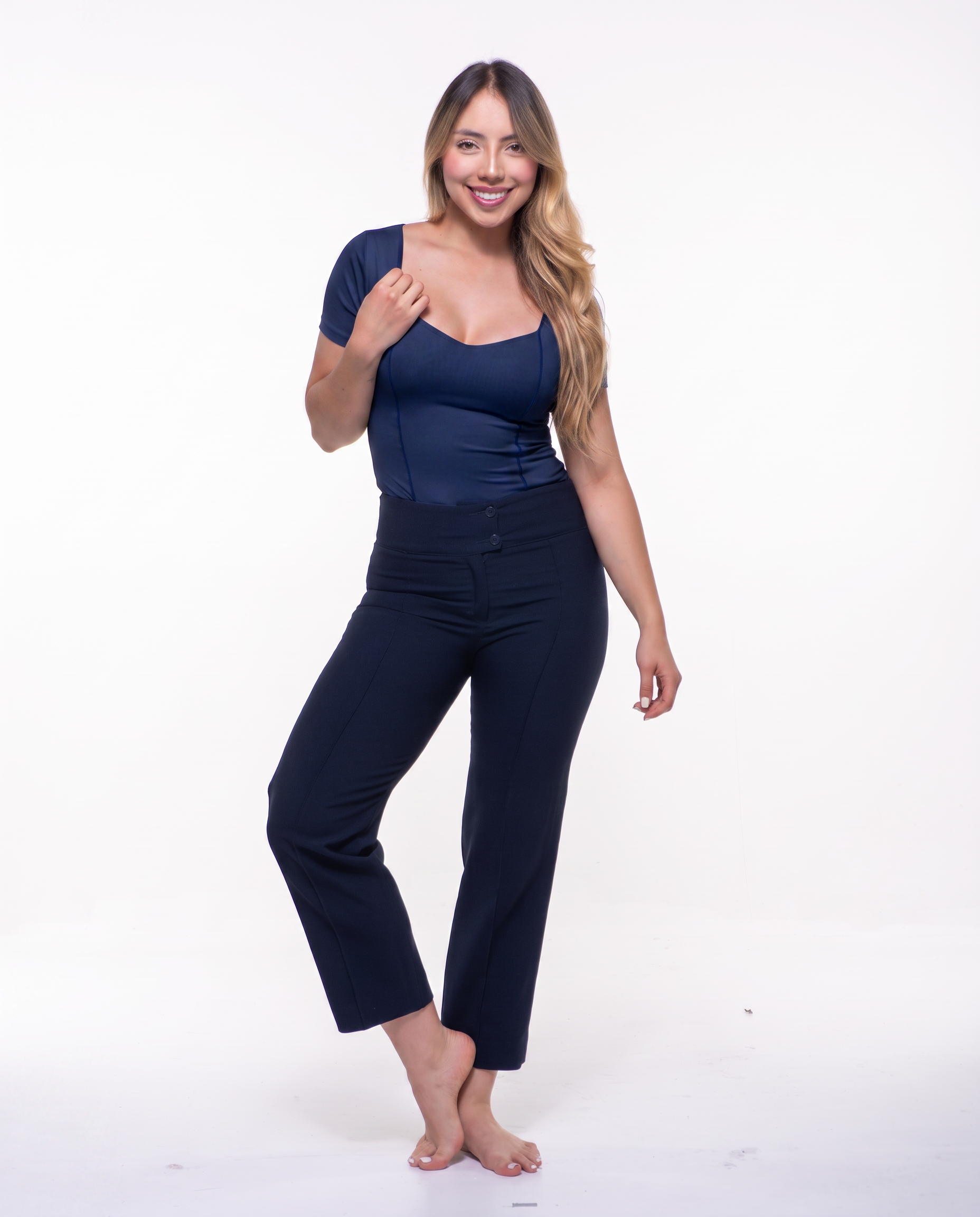 Body Premium Mango Azul Oscuro