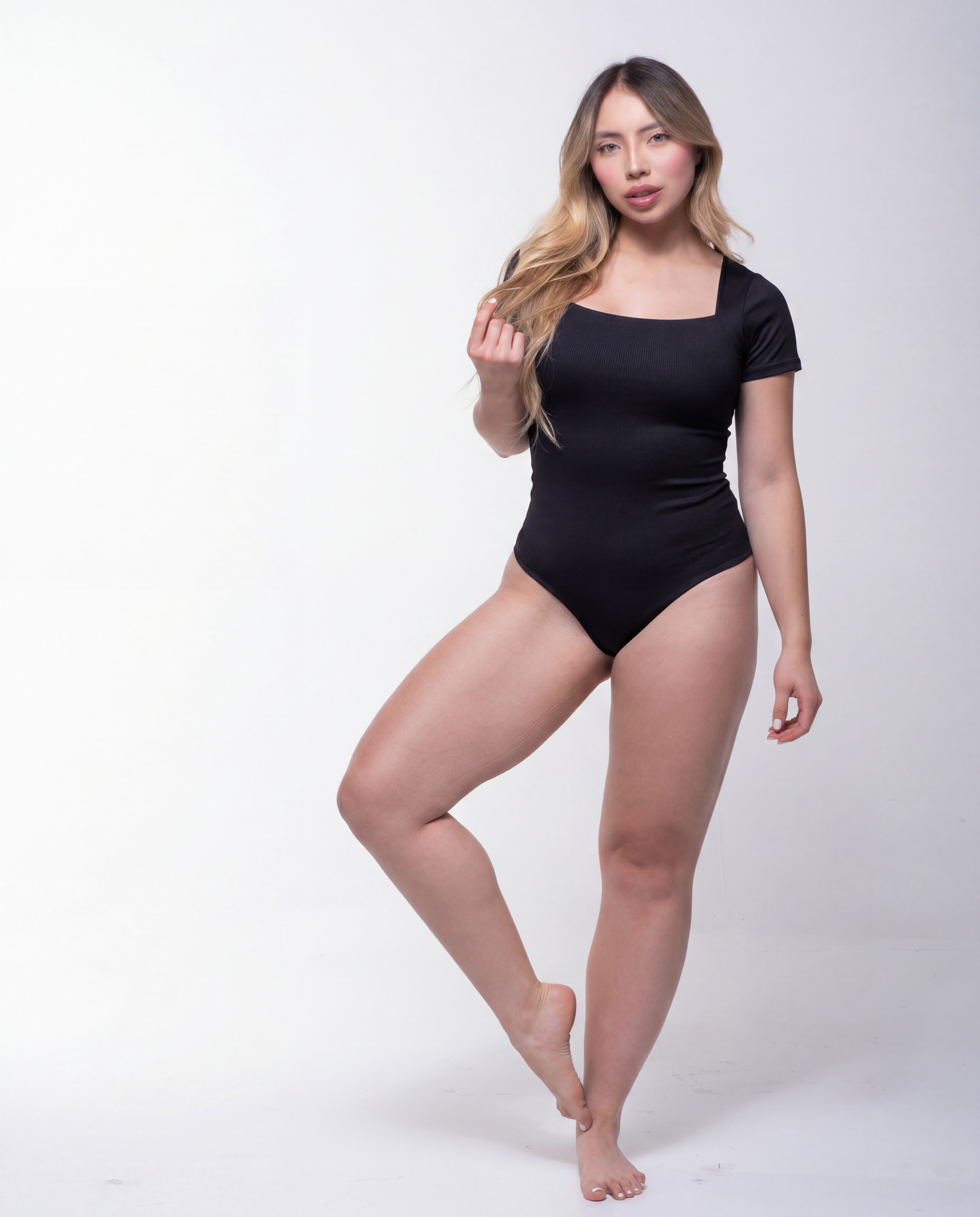 Body Premium Flor Black