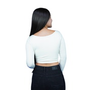 Top Premium Mangas Corto Crema
