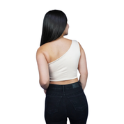 Crop Top Premium Hombro Camel